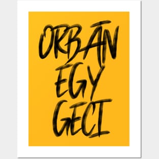Orbán 1 Geci Posters and Art